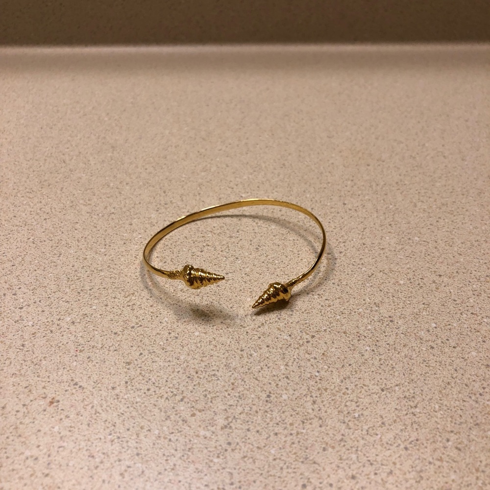 Washed Ashore Adornments 14k Gold Avalon Cuff